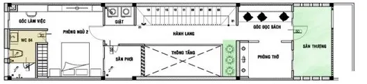 Tư vấn thiết kế nhà ống 3 tầng mái thái đẹp