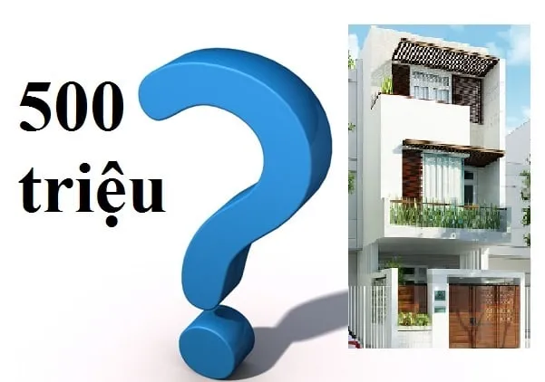 Xây nhà 2 tầng 500 triệu bạn có tin hay không?