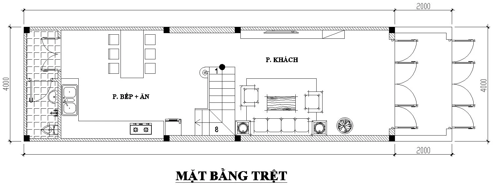 3 mẫu thiết kế nhà 2 tầng 4x12m rẻ đẹp đáng xây hiện nay