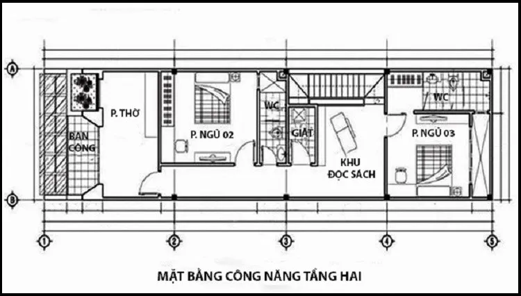 4 mẫu nhà ống 2 tầng 3 phòng ngủ 5×18 đẹp hiện đại và thịnh hành