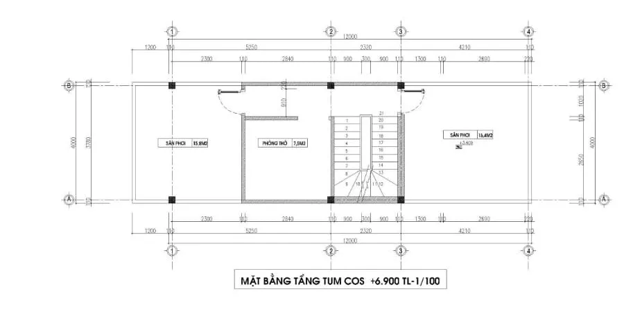 4 mẫu nhà ống 2 tầng 4x15m 3 phòng ngủ đẹp hiện đại ngắm là mê