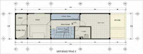 4 mẫu nhà ống 3 tầng 4x17m mái bằng trẻ trung bất ngờ