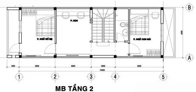 4 mẫu nhà ống 3 tầng 4x17m mái bằng trẻ trung bất ngờ