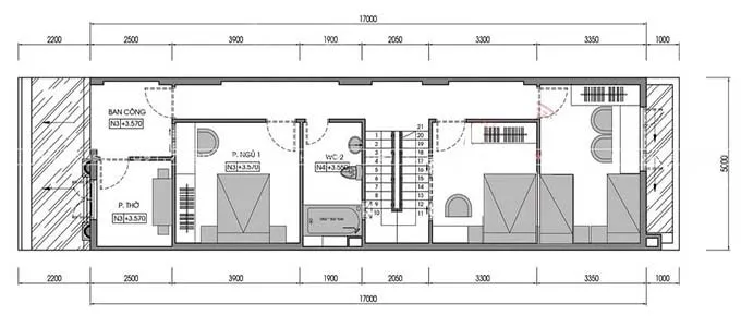 4 mẫu thiết kế nhà 2 tầng 5x20m có gara đẹp bạn không nên bỏ lỡ