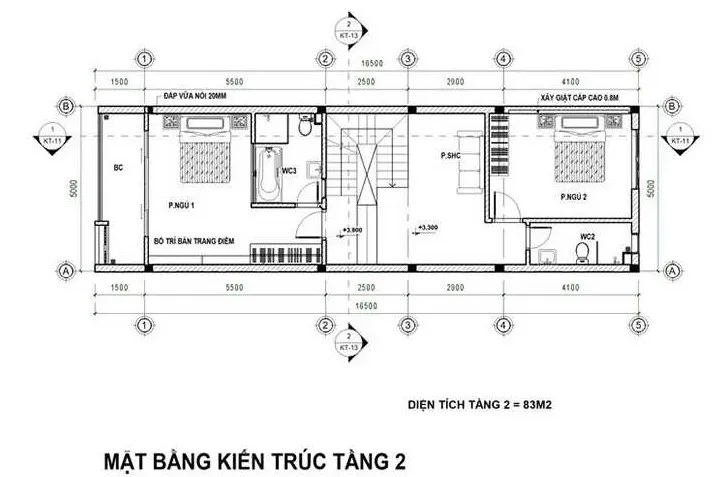 4 mẫu thiết kế nhà 3 tầng 5x17m hiện đại cho gia chủ ở thành phố