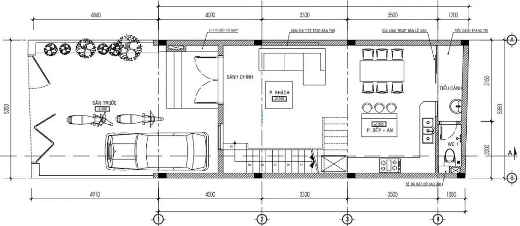 4 mẫu thiết kế nhà 3 tầng 5x17m hiện đại cho gia chủ ở thành phố