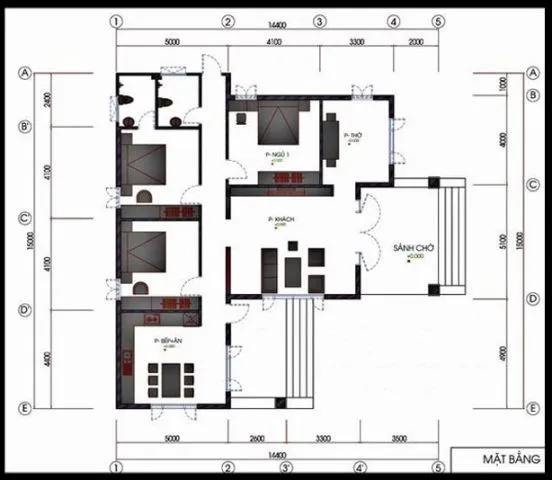 5 mẫu bản vẽ thiết kế nhà cấp 4 đẹp nên lưu tâm khi xây nhà