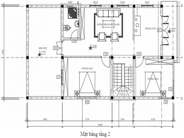 5 mẫu nhà 2 tầng 4 phòng ngủ 100m2 đầy đủ công năng và tính thẩm mỹ