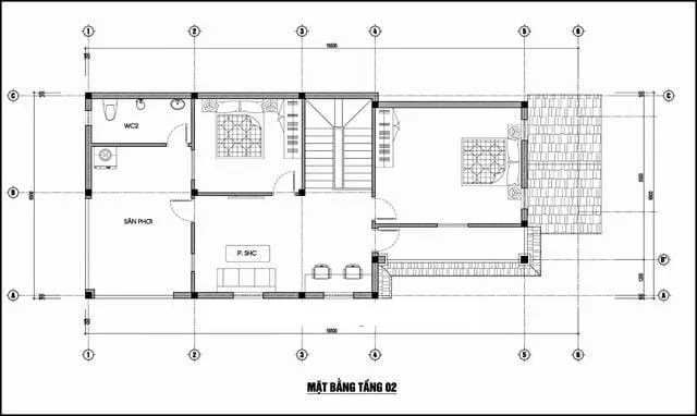 5 mẫu nhà 2 tầng 7x16m đáng mơ ước cho các vợ chồng trẻ