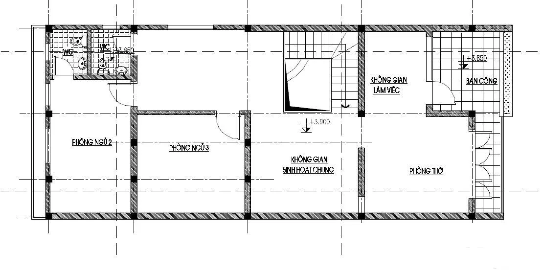 5 mẫu nhà 2 tầng 7x16m đáng mơ ước cho các vợ chồng trẻ