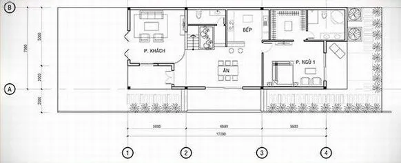 5 mẫu nhà 2 tầng 7x17m tiêu biểu để các gia chủ tham khảo chọn lựa