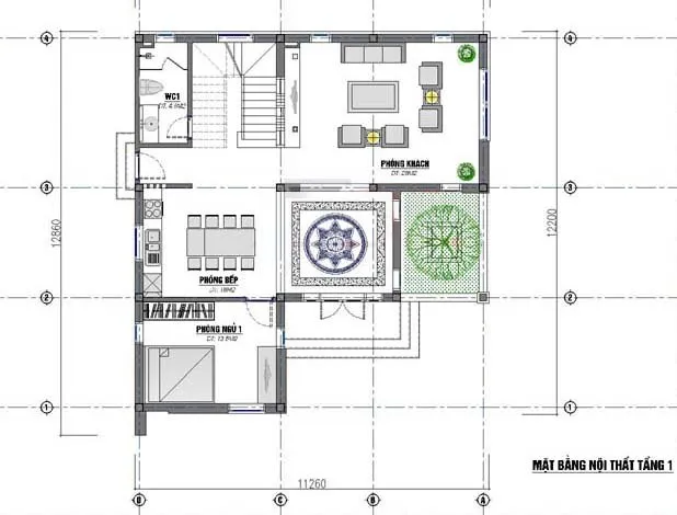 5 mẫu nhà 2 tầng chữ l 100m2 mái bằng đẹp được lựa chọn nhiều