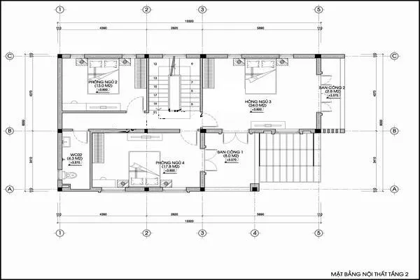 5 mẫu nhà 2 tầng chữ l 100m2 mái bằng đẹp được lựa chọn nhiều