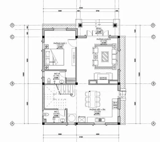 5 mẫu nhà 2 tầng mái thái 8x10m đẹp ai nhìn cũng mê