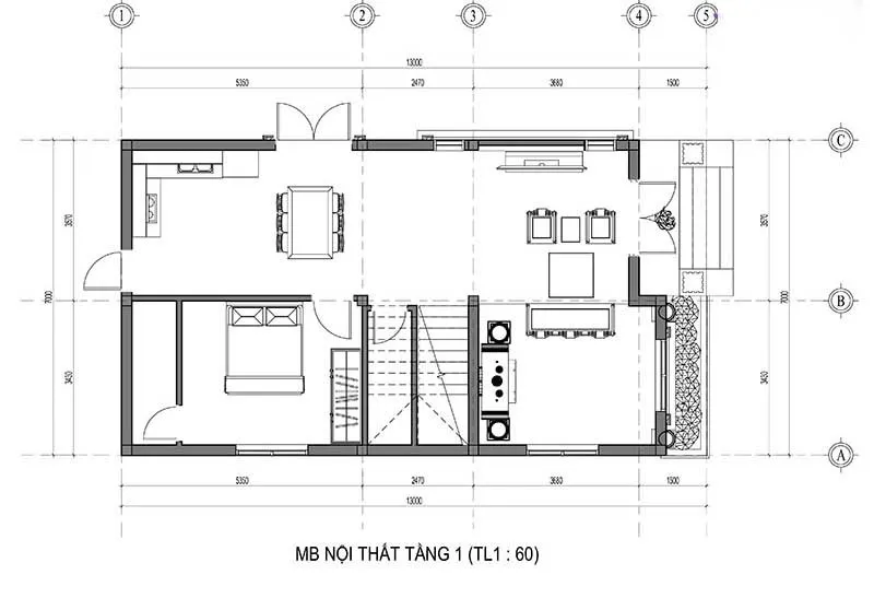 5 mẫu nhà 2 tầng mái thái mặt tiền 7m sang xịn như biệt thự