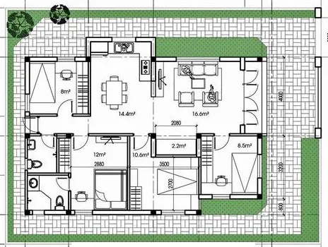 5 mẫu nhà cấp 4 9x12m đốn tim bạn ngay từ cái nhìn đầu tiên