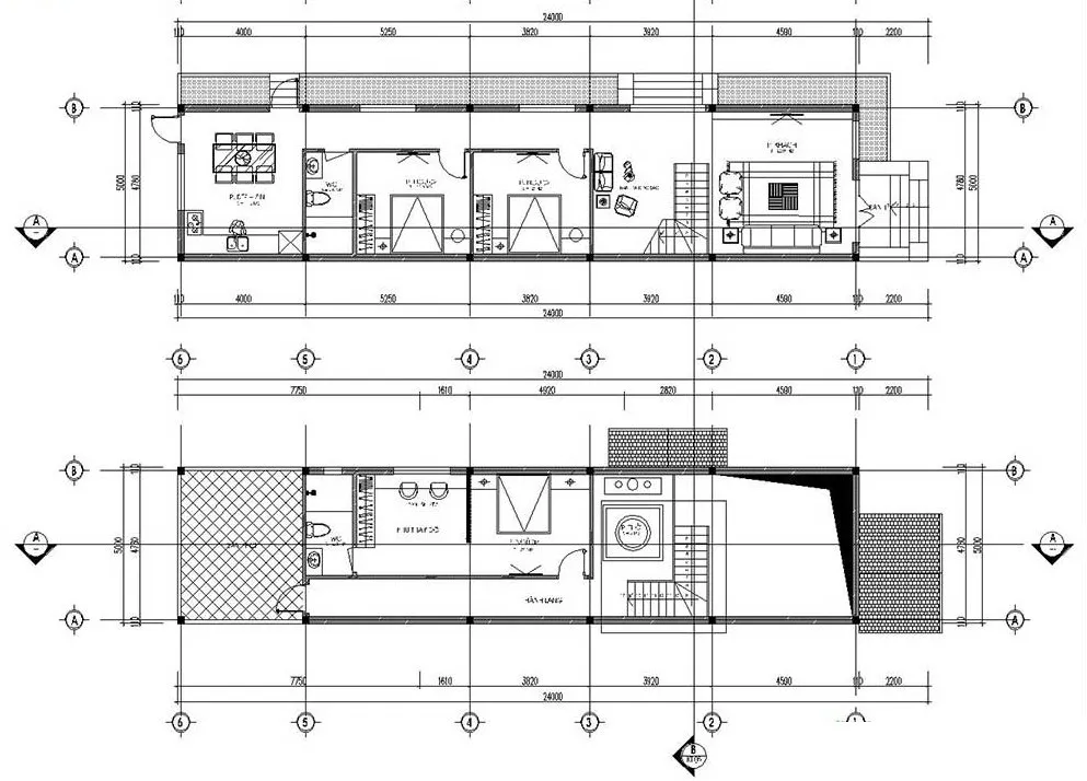 5 mẫu nhà cấp 4 gác lửng mặt tiền 5m đẹp theo từng kích thước cụ thể