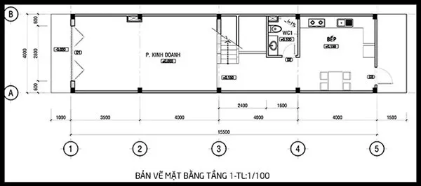 5 mẫu nhà ống 2 tầng 4x15m đẹp hoàn hảo kèm bản vẽ chi tiết