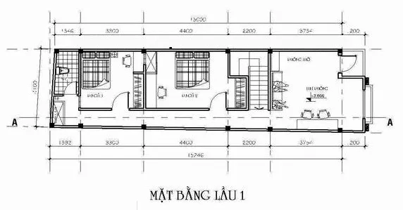 5 mẫu nhà ống 2 tầng 4x15m đẹp hoàn hảo kèm bản vẽ chi tiết