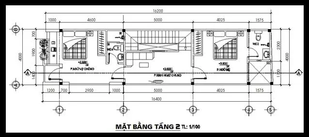 5 mẫu nhà ống 2 tầng 4x15m đẹp hoàn hảo kèm bản vẽ chi tiết