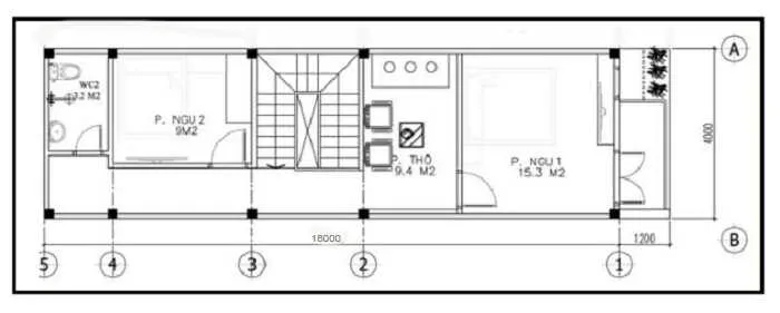 5 mẫu nhà ống 2 tầng 4x18m hiện đại nhỏ đẹp không lo bí bách