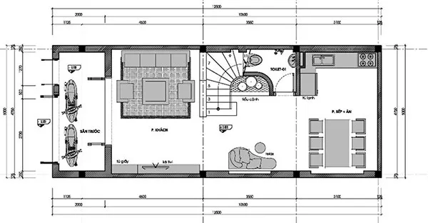 5 mẫu nhà ống 3 tầng 5x12m được nhiều gia chủ quan tâm