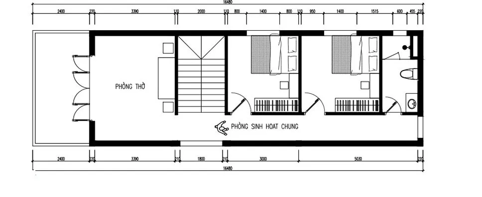 5 mẫu thiết kế nhà 2 tầng 4x16m cho gia đình 3-4 thành viên