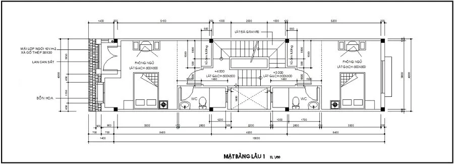 5 mẫu thiết kế nhà 2 tầng 4x16m cho gia đình 3-4 thành viên