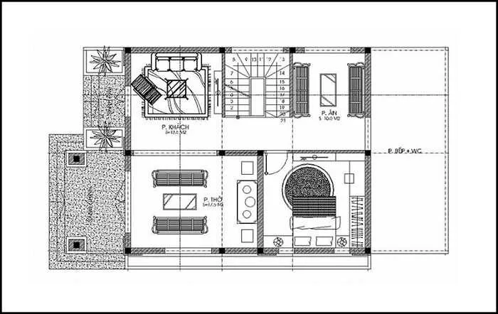 6 mẫu nhà 2 tầng 4 phòng ngủ 80m2 đẹp không nên bỏ qua