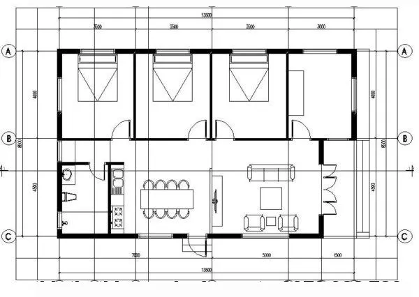 6 mẫu nhà cấp 4 8x14m mái thái đẹp không thể bỏ qua