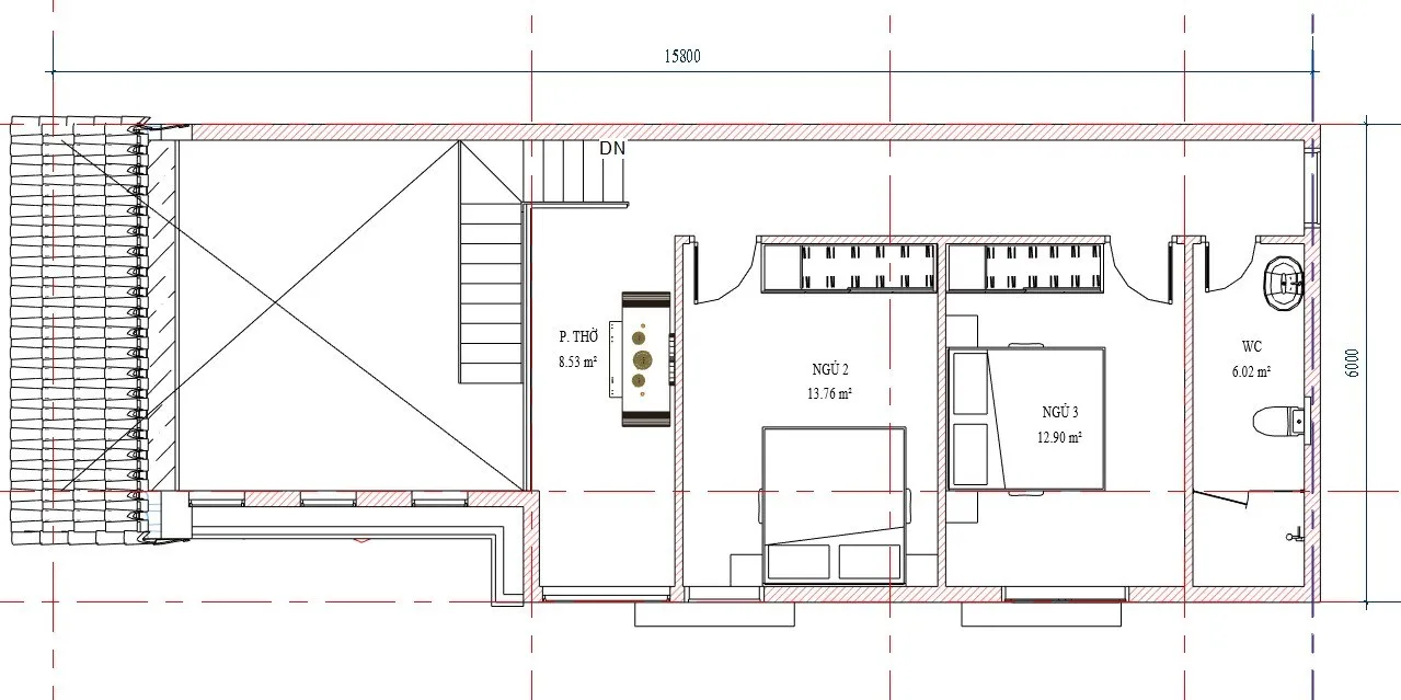 6 mẫu nhà cấp 4 gác lửng đẹp 3 phòng ngủ được ưa chuộng hiện nay