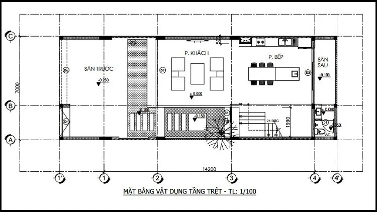 Bật mí 5 mẫu nhà 2 tầng 7x14m đa dạng kiến trúc, đầy đủ công năng