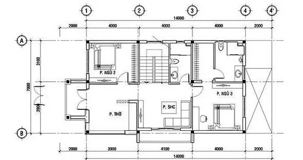 Bật mí 5 mẫu nhà 2 tầng 7x14m đa dạng kiến trúc, đầy đủ công năng