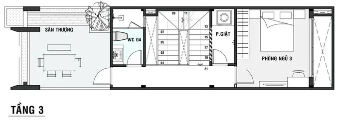 Bật mí 5 mẫu nhà ống 3 tầng 4x18m đẹp cho tổ ấm như ý