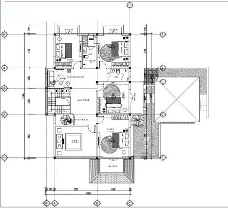 BST mẫu biệt thự 2 tầng chữ l đẹp và sang trọng nhất hiện nay