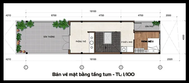 BXH 5 mẫu nhà ống 2 tầng 1 tum 3 phòng ngủ đẹp nhất 2024