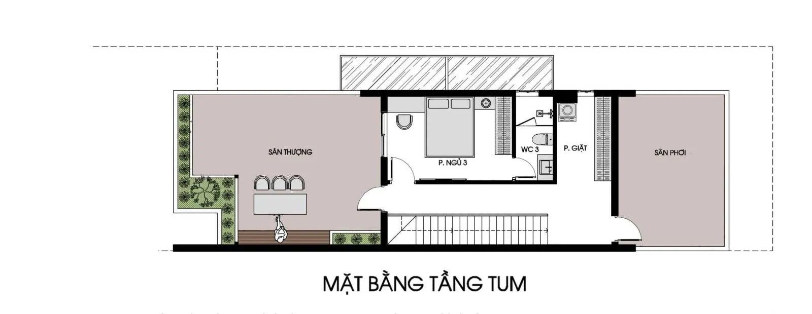 BXH 5 mẫu nhà ống 2 tầng 1 tum 3 phòng ngủ đẹp nhất 2024