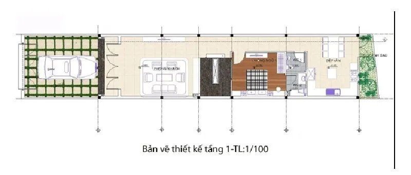 BXH 5 mẫu nhà ống 2 tầng 1 tum 3 phòng ngủ đẹp nhất 2024