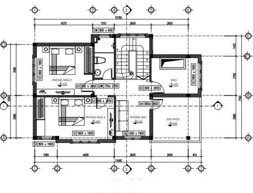 Cập nhật 5 mẫu nhà 2 tầng mái bằng 7x10m đẹp đẳng cấp