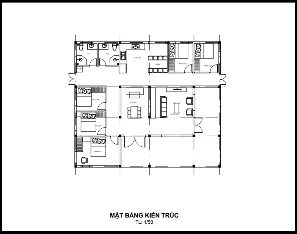 Cập nhật 5 mẫu nhà cấp 4 5 phòng ngủ đẹp thu hút mọi ánh nhìn