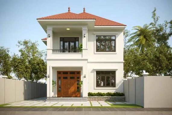 Chi phí xây dựng nhà 2 tầng 4 phòng ngủ 70m2 giá phải chăng