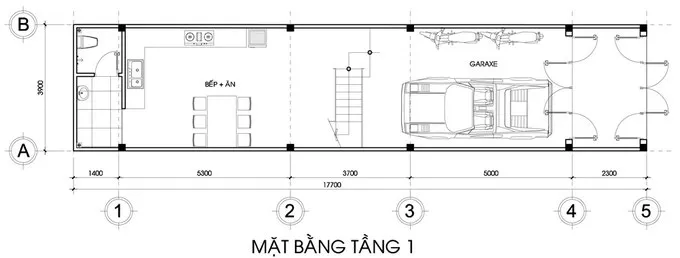 Chia sẻ 5 mẫu nhà ống 3 tầng 70m2 đẹp hút hồn đa dạng kích thước