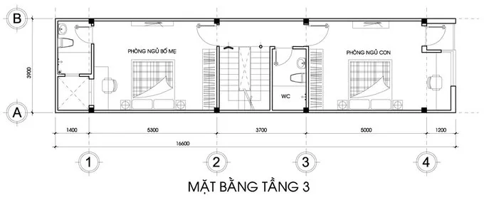 Chia sẻ 5 mẫu nhà ống 3 tầng 70m2 đẹp hút hồn đa dạng kích thước