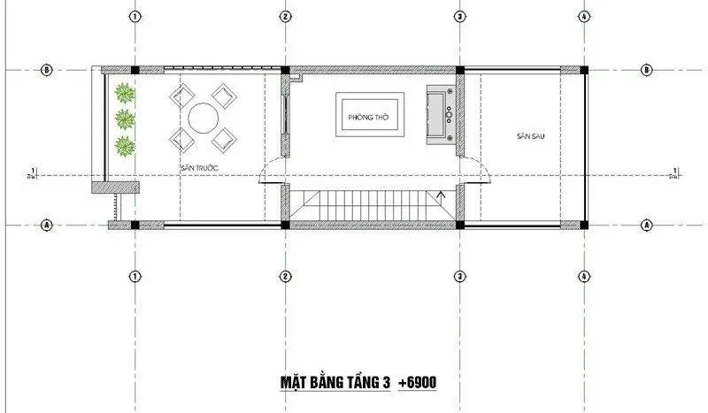 Chia sẻ 5 mẫu nhà ống 3 tầng 70m2 đẹp hút hồn đa dạng kích thước