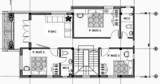 Chiêm ngưỡng 4 mẫu biệt thự mini 2 tầng 1 tum được tìm kiếm nhiều nhất