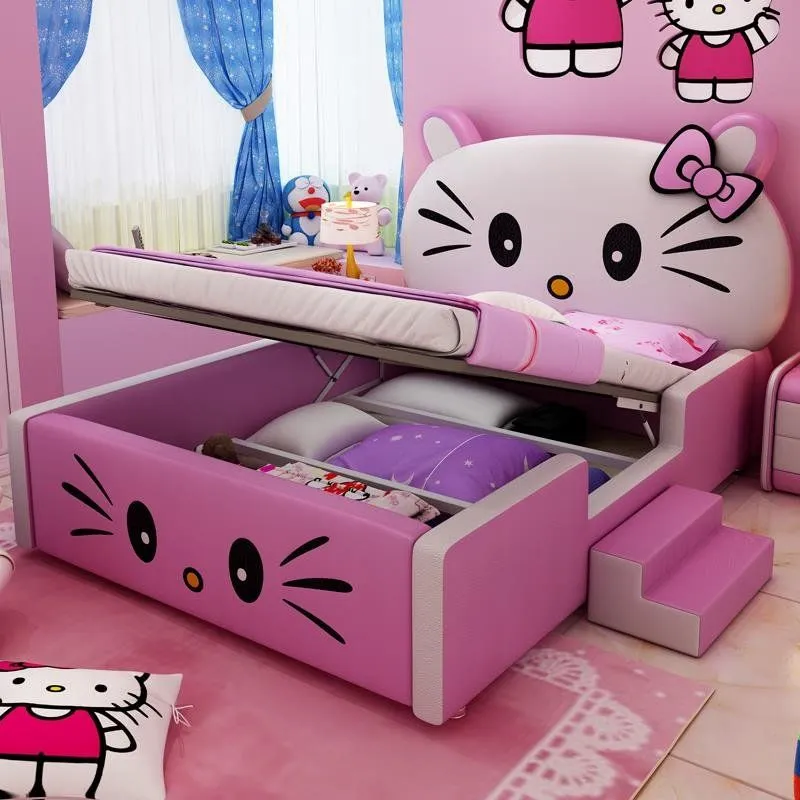 Chiêm ngưỡng những mẫu nội thất phòng ngủ Hello Kitty “ngọt” rụng rời