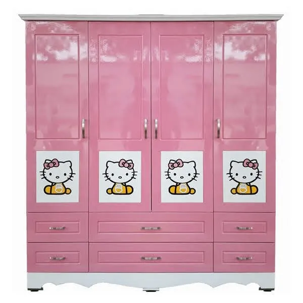 Chiêm ngưỡng những mẫu nội thất phòng ngủ Hello Kitty “ngọt” rụng rời