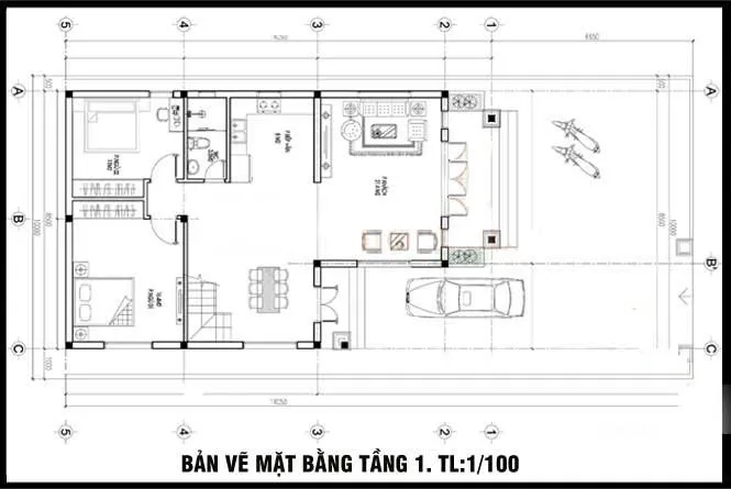 Chọn lọc 5 mẫu nhà cấp 4 gác lửng chữ l đẹp nhiều người mê