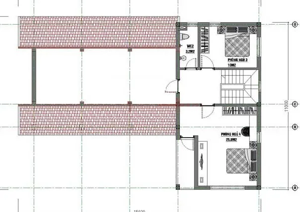 Chọn lọc 5 mẫu nhà cấp 4 gác lửng chữ l đẹp nhiều người mê