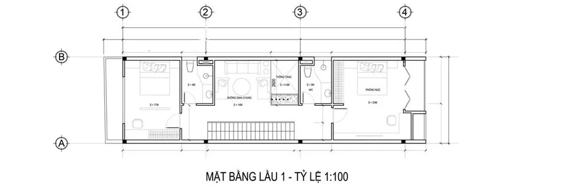 Đắm chìm trong 4 mẫu nhà 3 tầng 5x20m đẹp ngất ngây